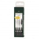 Faber Castell India Ink PITT artist pen black box of 4 (S,F,M,B) 