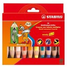 Stabilo Woody Multi talented pencils sæt med 10 stk  