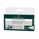 Faber Castell Grip Marker Whiteboard sæt med 4 tusser