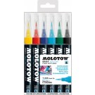 Molotow Grafx Aqua Ink sæt med 6 stk